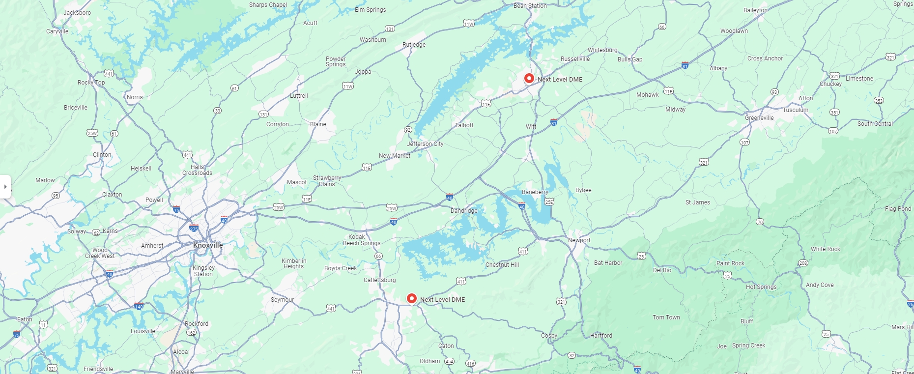 East Tennessee Medical Equipment Supplier | Next Level DME